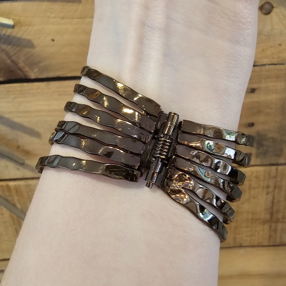 Dark copper/bronze color 
